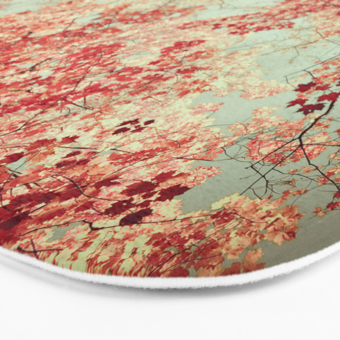 Autumn Inkblot Bath Mat Gallery Image 3