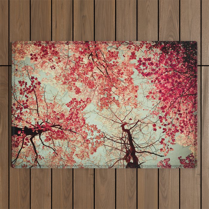 Autumn Inkblot Outdoor Rug Gallery Image 1