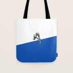 Diver (blue) Tote Bag Gallery Image 1