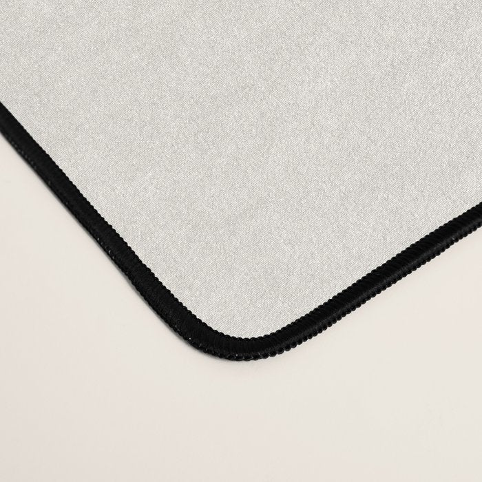 Geometric Lines Rainbow Abstract 5.1 in Navy Blue and Orange Desk Mat Gallery Image 4