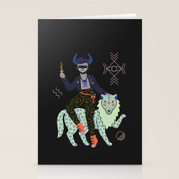 Witch Series: Demon Stationery Card Gallery Image 1