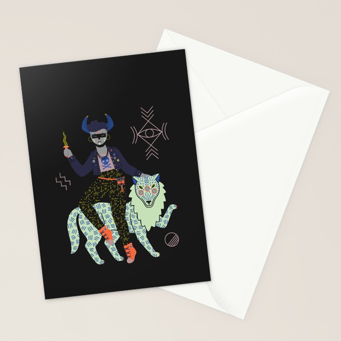 Witch Series: Demon Stationery Card Gallery Image 2