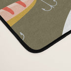 Fishing Lures Green Desk Mat Gallery Image 4