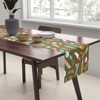 Fishing Lures Green Table Runner Gallery Image 2