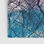 Boston Massachusetts Street Map Poster Gallery Image 3