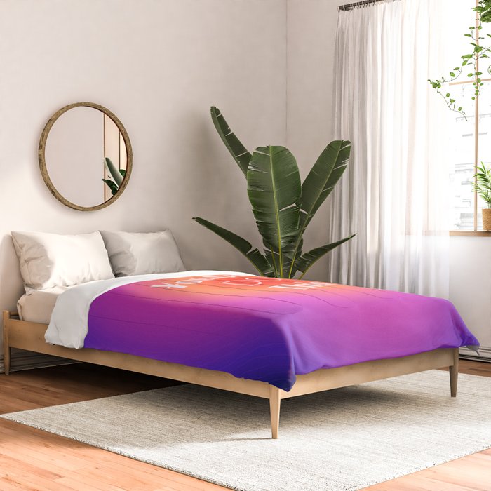 You Can Do This - Gradient Inspirational Quotes Comforter Gallery Image 2