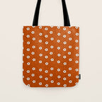 Mexican Olla Clay Orange Pottery  Mexican Modern Design Tote Bag Gallery Image 1