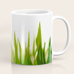 Close Up Of Green Blades Of Grass Coffee Mug Gallery Image 1