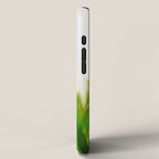 Close Up Of Green Blades Of Grass iPhone Case Gallery Image 2