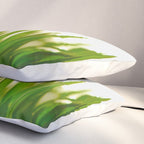 Close Up Of Green Blades Of Grass Pillow Sham Gallery Image 3