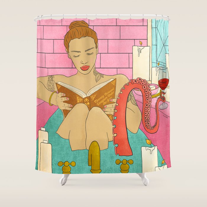 Get Lost Shower Curtain Gallery Image 1