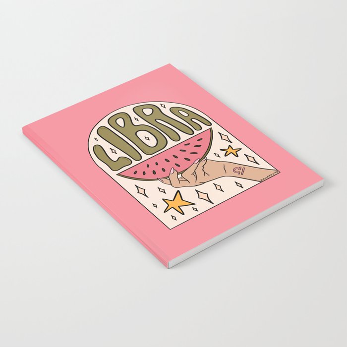 Libra Watermelon Notebook Gallery Image 1
