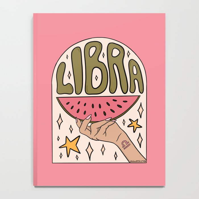 Libra Watermelon Notebook Gallery Image 4