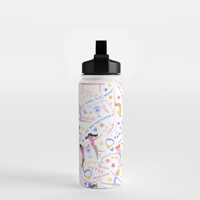 Gymnast Girls Water Bottle Gallery Image 2