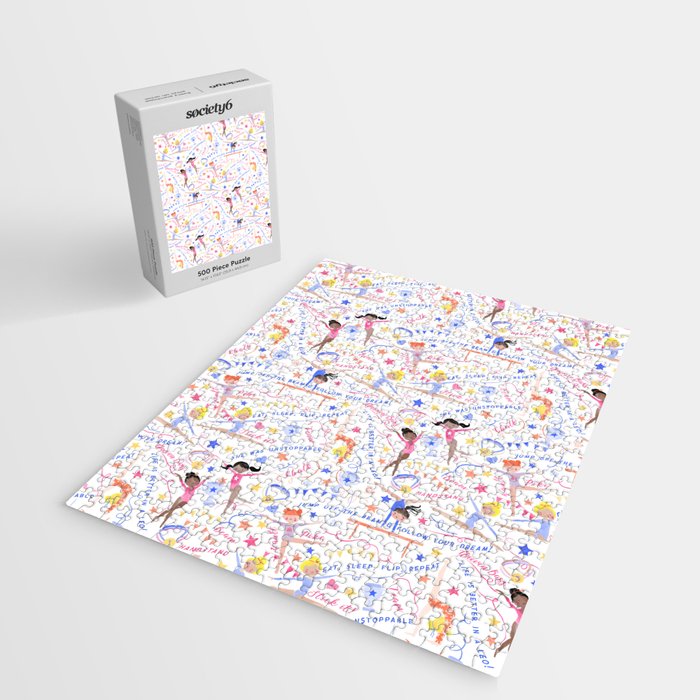 Gymnast Girls Jigsaw Puzzle Gallery Image 2