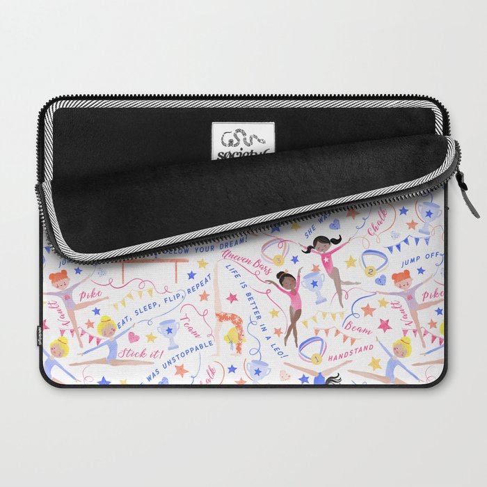 Gymnast Girls Laptop Sleeve Gallery Image 2