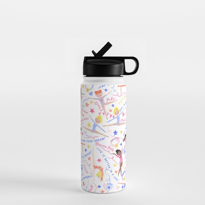 Gymnast Girls Water Bottle