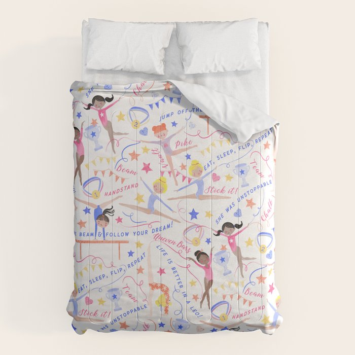 Gymnast Girls Comforter Gallery Image 6