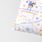 Gymnast Girls Pillow Sham Gallery Image 4