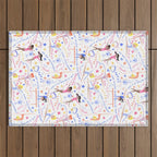 Gymnast Girls Outdoor Rug Gallery Image 1