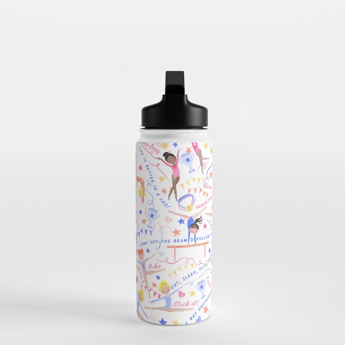 Gymnast Girls Water Bottle Gallery Image 3