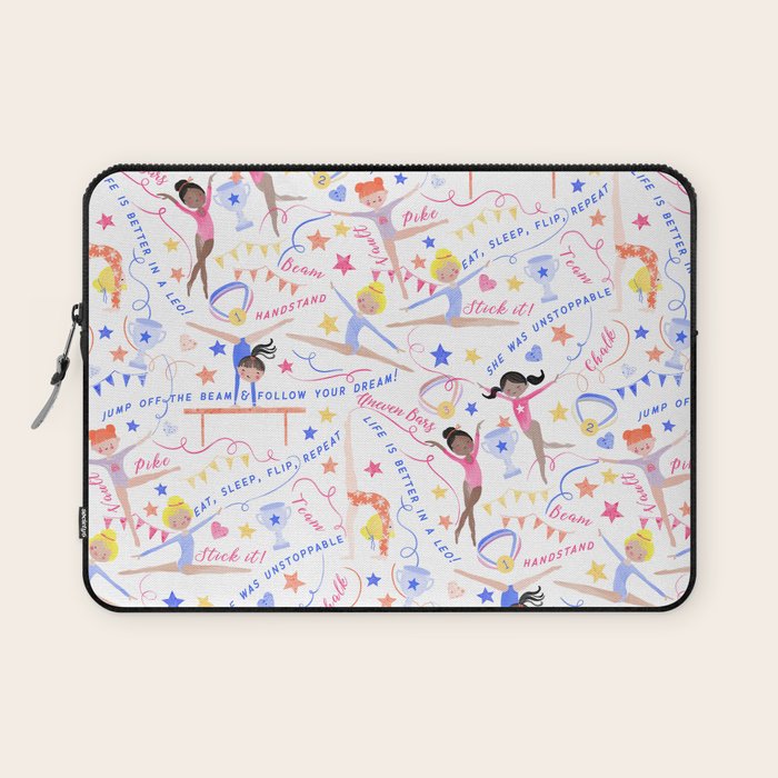 Gymnast Girls Laptop Sleeve Gallery Image 1