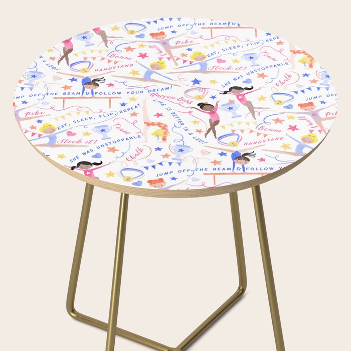 Gymnast Girls Side Table Gallery Image 2