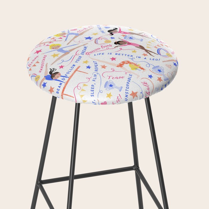 Gymnast Girls Stool Gallery Image 2