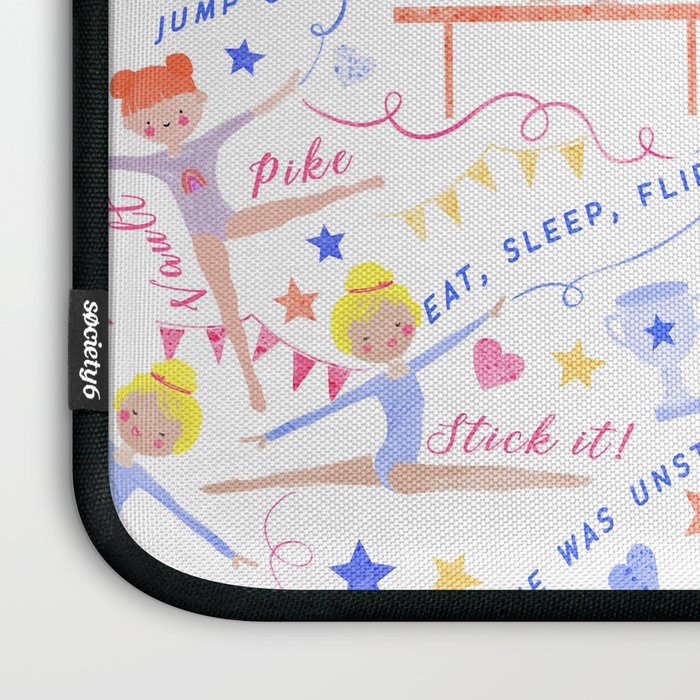 Gymnast Girls Laptop Sleeve Gallery Image 3