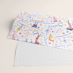 Gymnast Girls Wrapping Paper Gallery Image 2