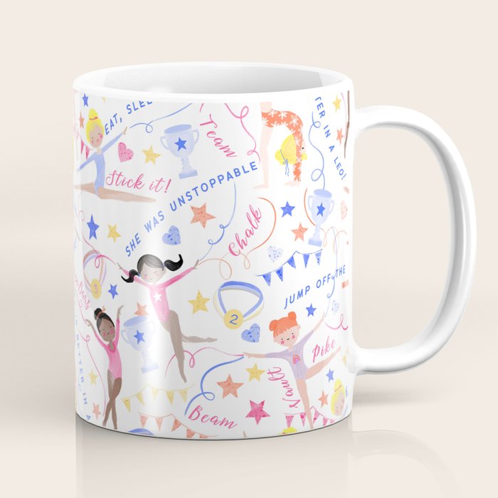 Gymnast Girls Coffee Mug Gallery Image 1