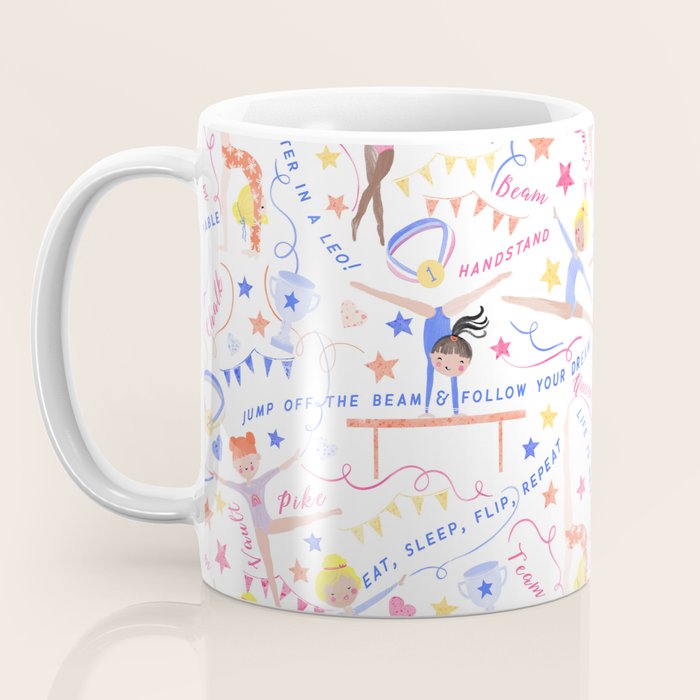 Gymnast Girls Coffee Mug Gallery Image 3