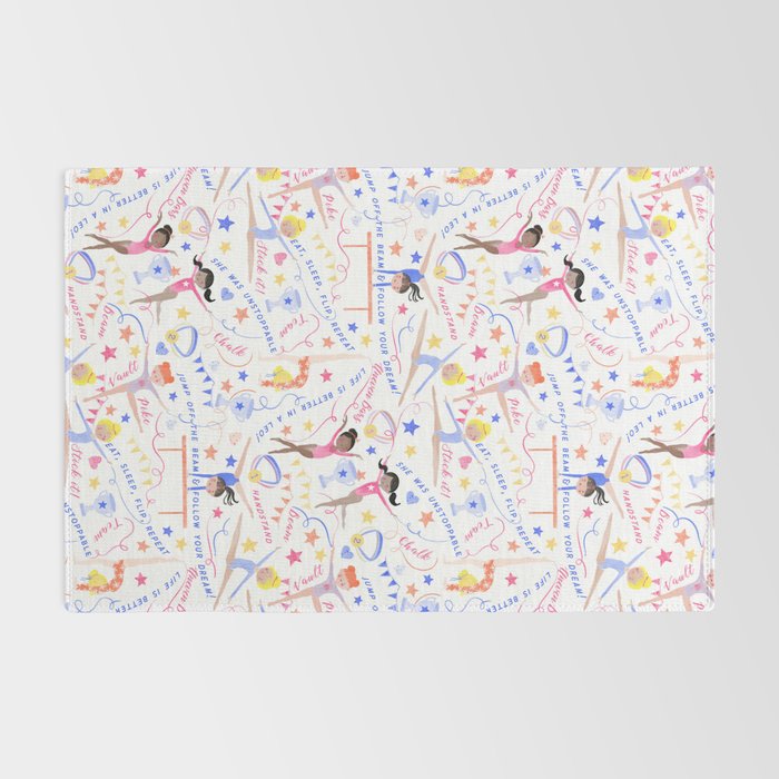 Gymnast Girls Rug Gallery Image 2