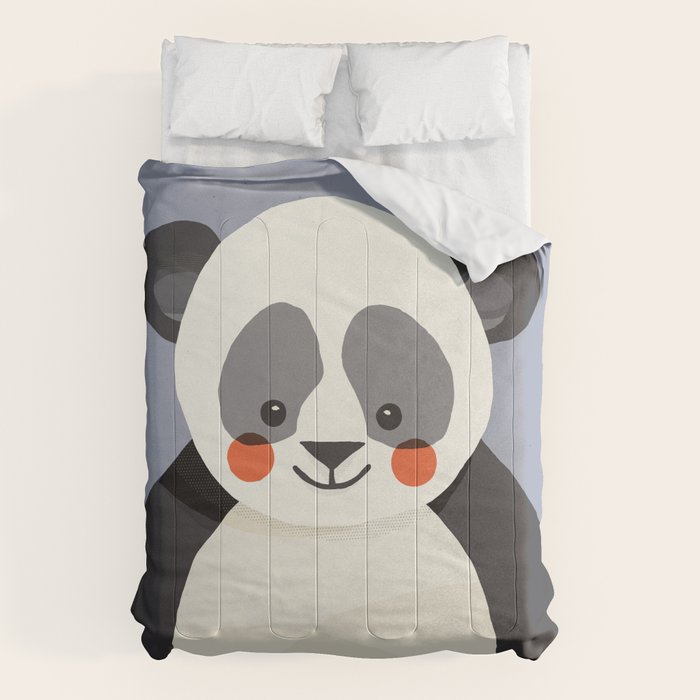 Giant Panda, Animal Portrait Comforter Gallery Image 6