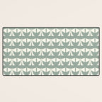 Vintage Bows XIV Green Sage Desk Mat Gallery Image 3