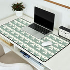 Vintage Bows XIV Green Sage Desk Mat Gallery Image 2