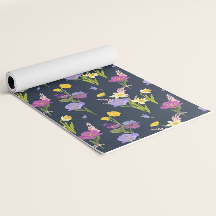 Floral Abundance Yoga Mat Gallery Image 2