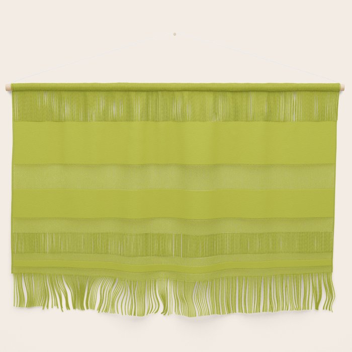 Eccentric Lime Solid Color Plain Yellowish Green Shade Modern Abstract Wall Hanging Gallery Image 1