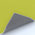 Eccentric Lime Solid Color Plain Yellowish Green Shade Modern Abstract Rug Gallery Image 4