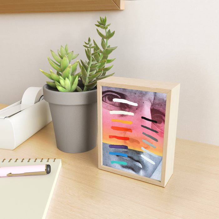 Composition on Panel 4 Mini Art Print Gallery Image 2
