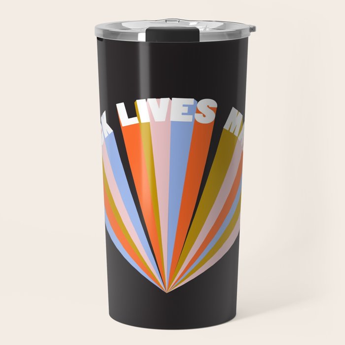 Black Lives Matter Travel Mug Gallery Image 1