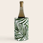 Watercolor simple leaves Wine Chiller Gallery Image 1