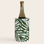Watercolor simple leaves Wine Chiller Gallery Image 2