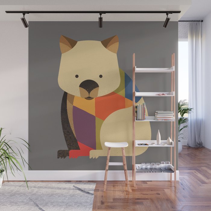 Wombat Wall Mural Gallery Image 1