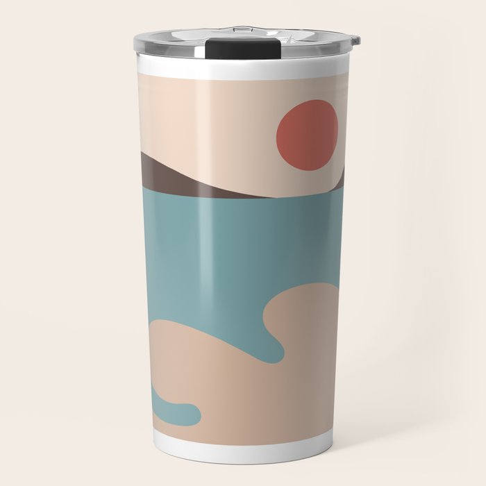 Cat Landscape 79 Travel Mug Gallery Image 1