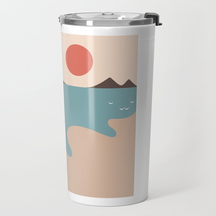 Cat Landscape 79 Travel Mug Gallery Image 2