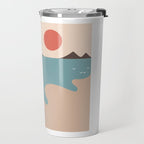 Cat Landscape 79 Travel Mug Gallery Image 2
