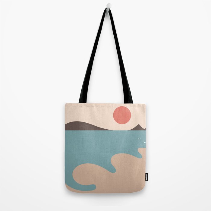 Cat Landscape 79 Tote Bag Gallery Image 2