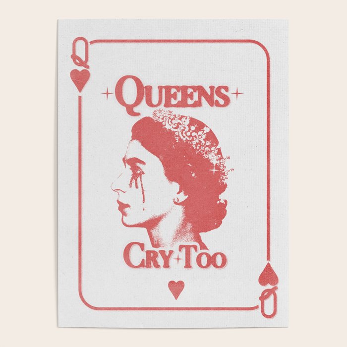 Queens Cry Too - Red Poster Gallery Image 4