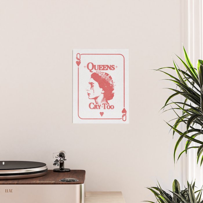 Queens Cry Too - Red Poster Gallery Image 2